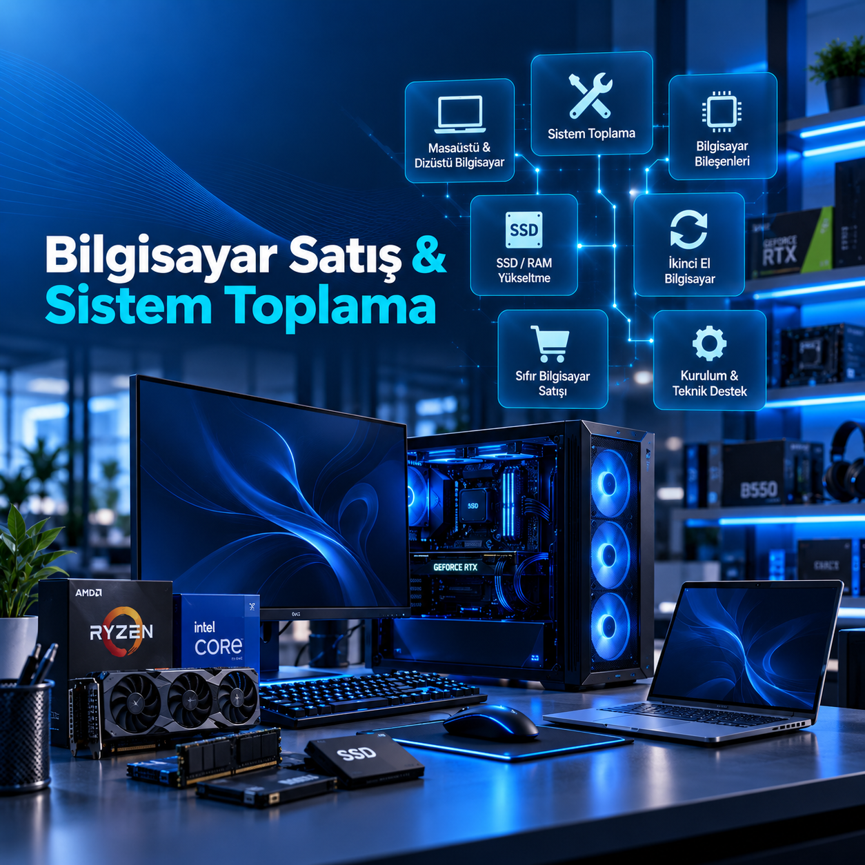 Bilgisayar Satış & Sistem Toplama