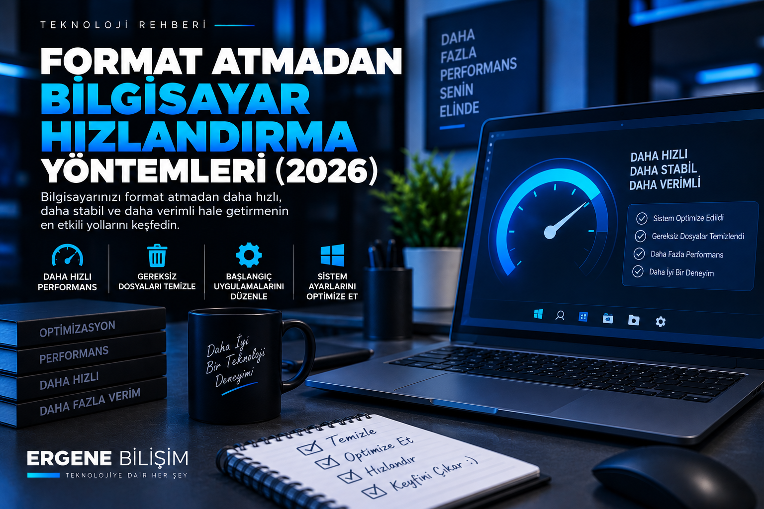 Format Atmadan Bilgisayar Hızlandırma Yöntemleri (2026)